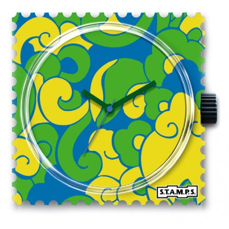 Часы STAMPS Green Curls