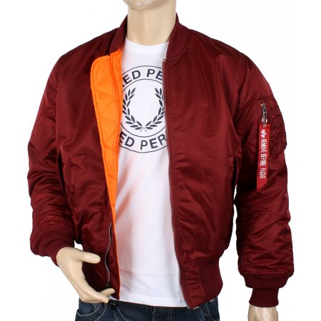 Куртка Alpha Ind 100101 MA-1 bur